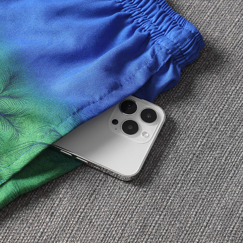 Wholesale Loose Plus Size Quick Dry Swimwear Shorts